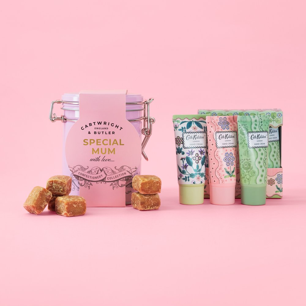 Cath Kidston 3X Hand Creams & Special Mum Fudge Gift Set