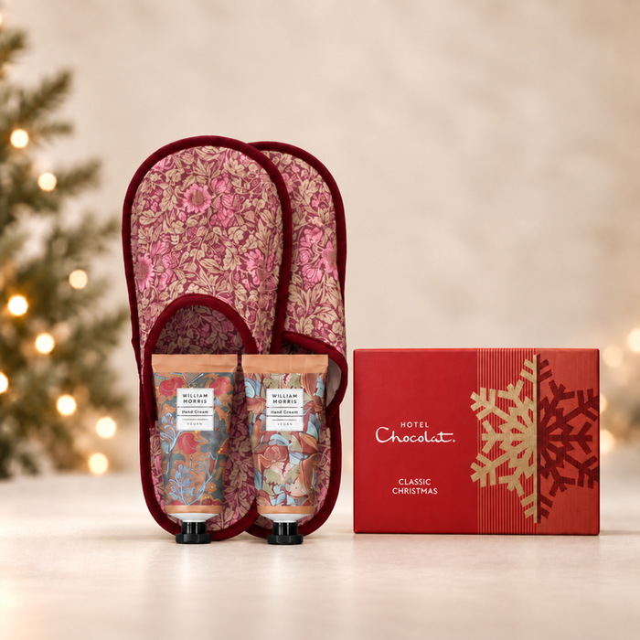 Hotel Chocolat & William Morris Christmas Gift Set
