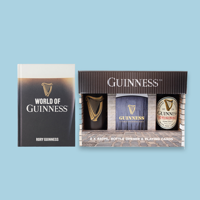 World Of Guinness Book & Guinness Pub In a Box 2 x 440ml