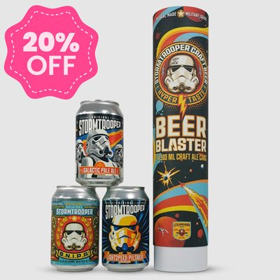 Stormtrooper Beer Blaster Trio 3x330ml