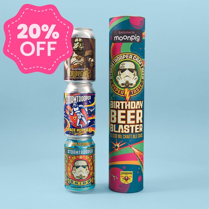 Stormtrooper Exclusive Birthday Beer Blaster Trio 3x330ml