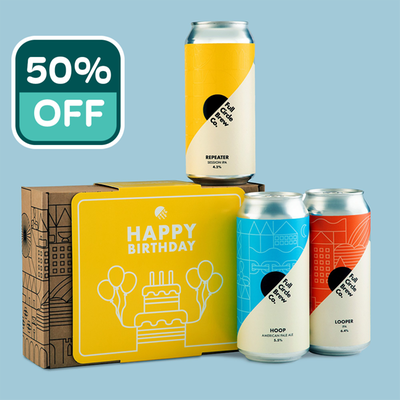 Happy Birthday Craft Beer Trio Gift Pack 3x440ml