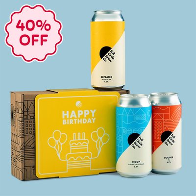 Happy Birthday Craft Beer Trio Gift Pack 3x440ml