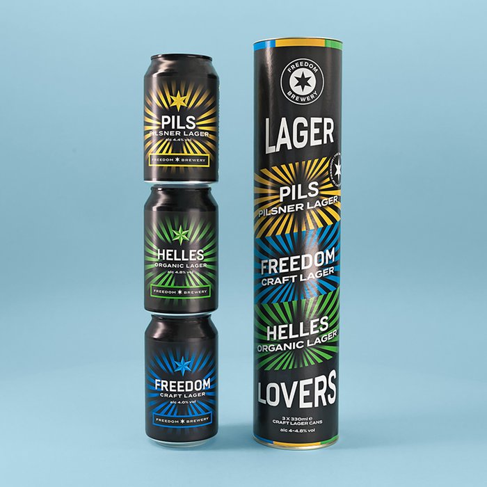 Freedom Brewery Lager Lover Trio