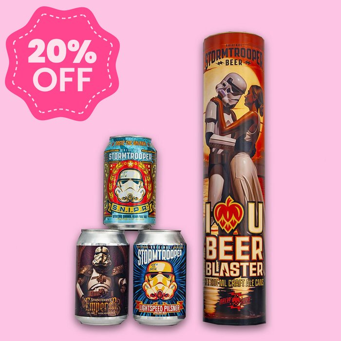 Stormtrooper I Love U Beer Blaster Trio 3x330ml