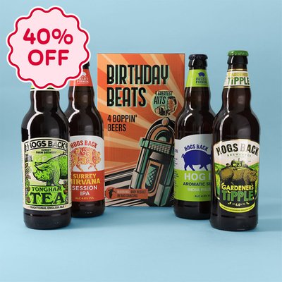 Birthday Beats Beer 4 x 500ml