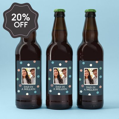 Dad In A Million Beer Trio 3 x 500ml