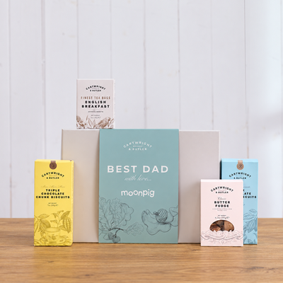Cartwright & Butler Best Dad Tea and Biscuits Hamper