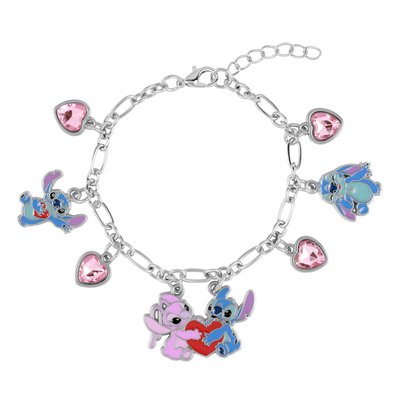 Angel & Stitch Charm Bracelet 