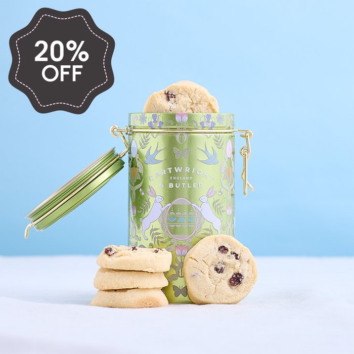 Cartwright & Butler Lemon & Sultana Biscuits in Tin