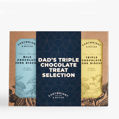 Cartwright and Butler Dad’s Triple Chocolate Treat selection