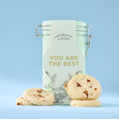 Cartwright & Butler  Best Teacher Salted Caramel Biscuit Tin (200g)