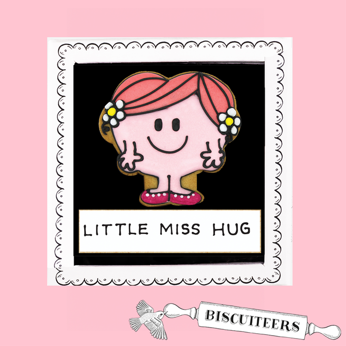 Biscuiteers Hand-Iced Little Miss Hug Biscuits