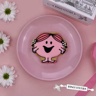 Biscuiteers Hand-Iced Little Miss Hug Biscuits