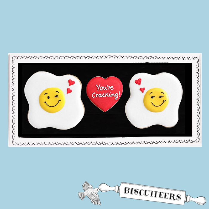 Biscuiteers Hand-Iced You're Cracking Biscuits