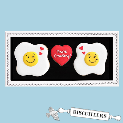 Biscuiteers Hand-Iced You're Cracking Biscuits