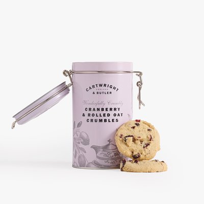 Cartwright & Butler Cranberry Crumbles Tin