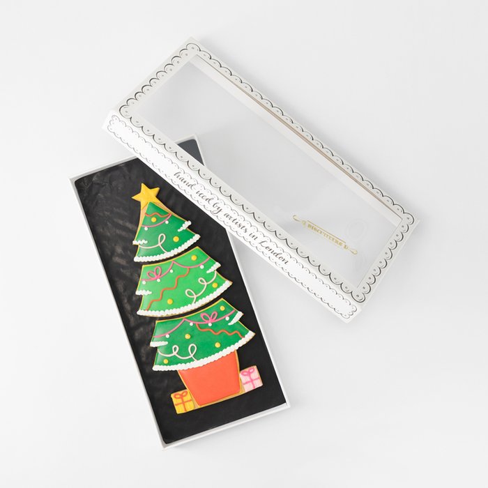 Biscuiteers Christmas Tree Biscuits