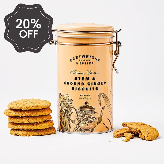 Cartwright & Butler Stem Ginger Biscuits (200g)