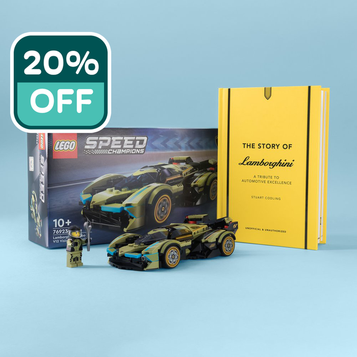Story Of Lamborghini Book & LEGO Lamborghini