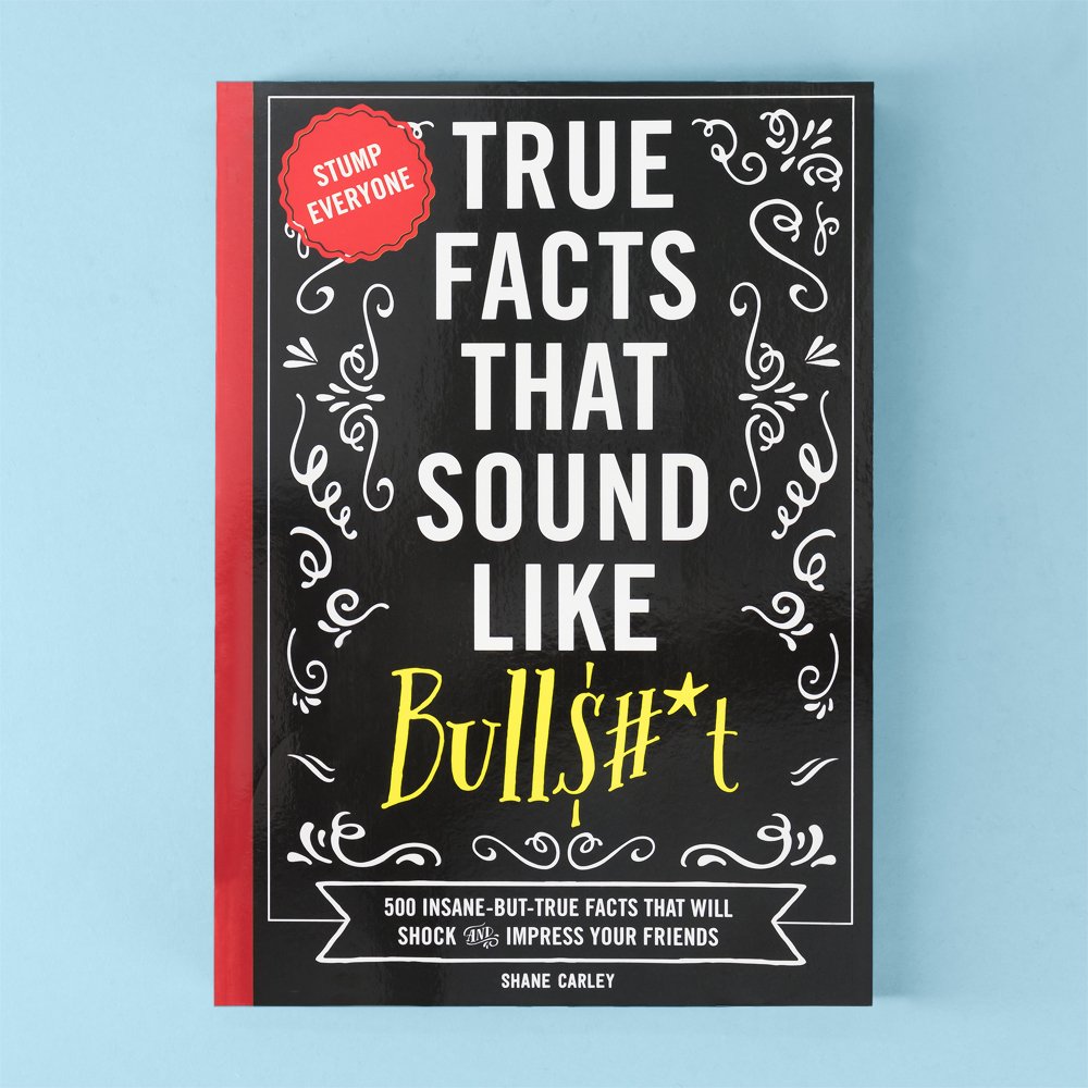 Moonpig True Facts That Sound Like Bullsh*t Book