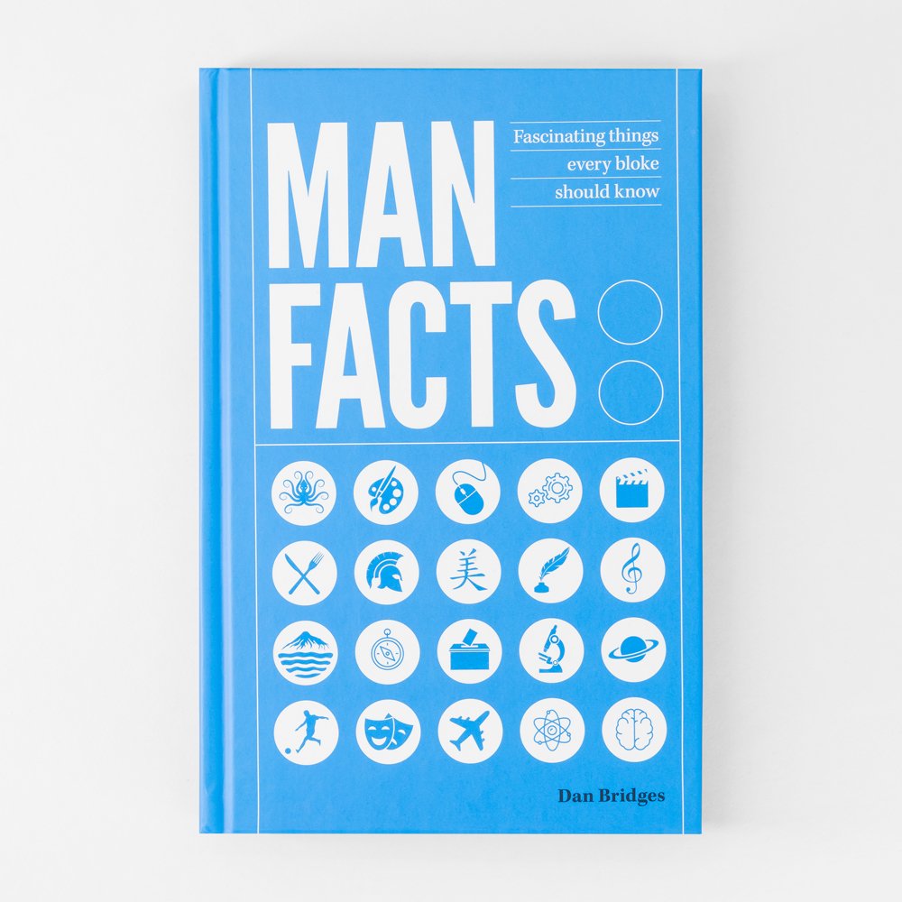 Moonpig Man Facts Book