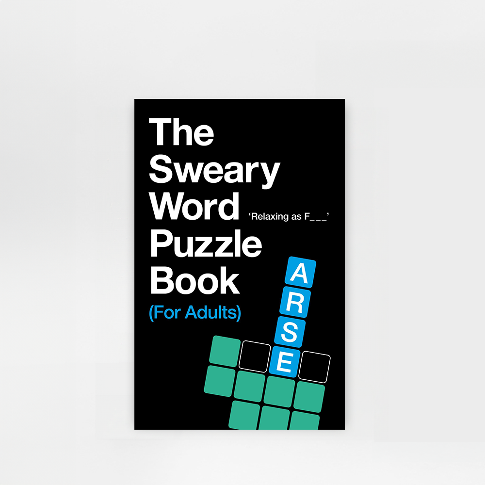 Moonpig Sweary Word Puzzle Book For Adults