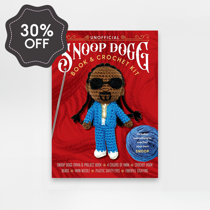 Unofficial Snoop Dogg Book & Crochet Kit