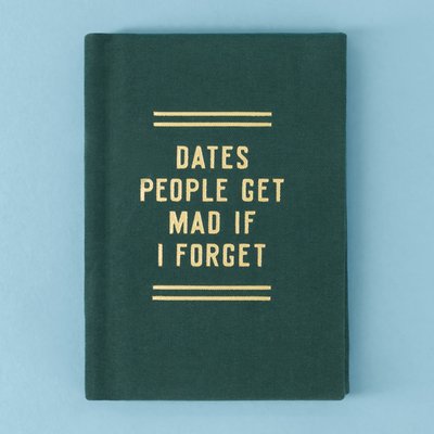 Dates People Get Mad If I Forget Tiny Diary 