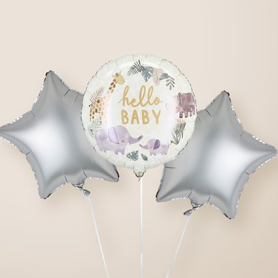 Hello Baby Balloon Trio