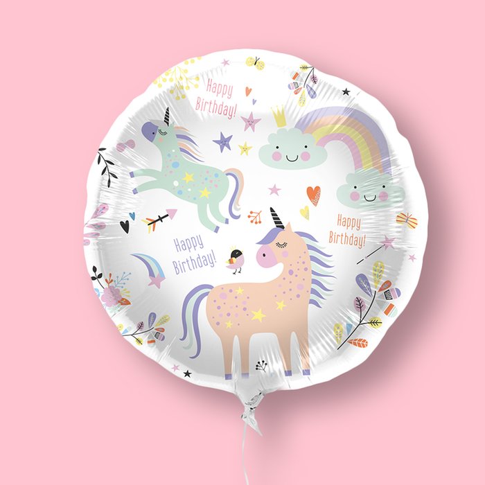 Unicorns & Rainbows Balloon