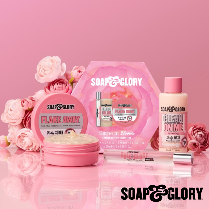 Soap & Glory Bathe in Blooms Gift Set
