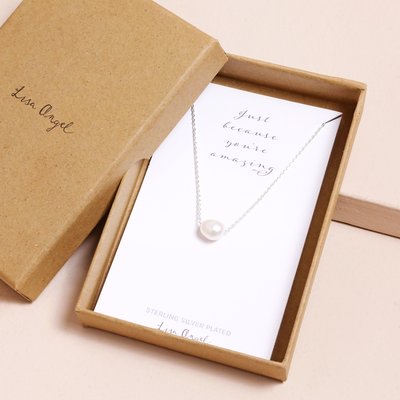 Just Because You're Amazing Pearl Necklace
