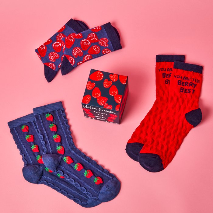 Ladies Berry Best Socks Gift Set