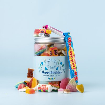 Happy Birthday Sweets Selection Tub (1 litre)
