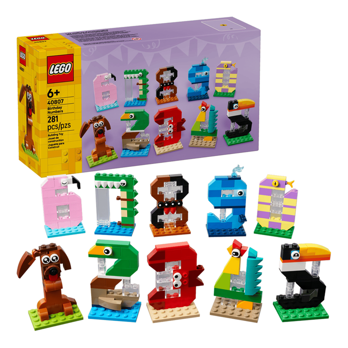 LEGO Birthday Numbers - 40807