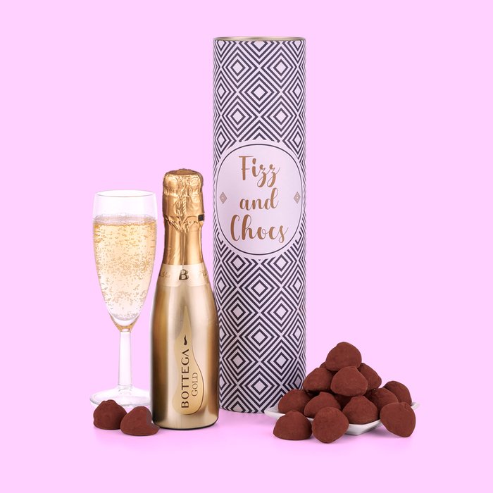 Bottega 20cl and Chocolate Truffle Gift Set