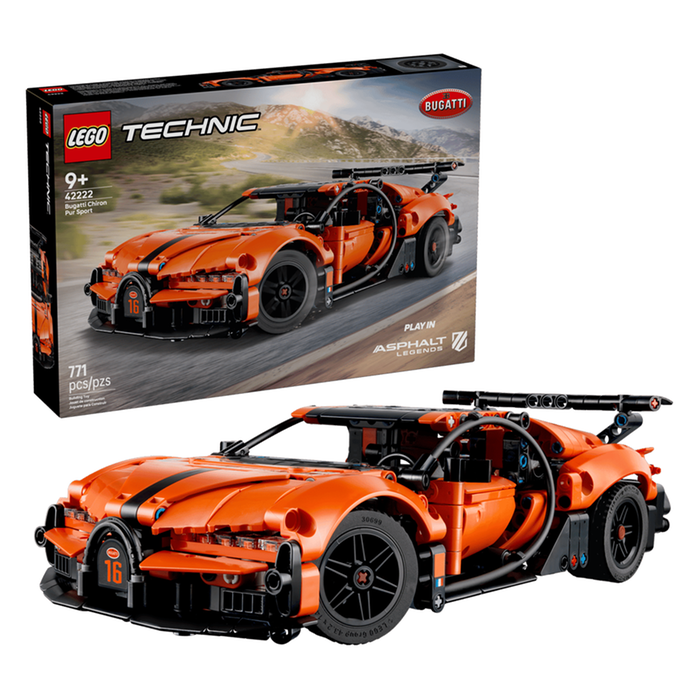 LEGO Bugatti Chiron Pur Sport Hypercar (42222)