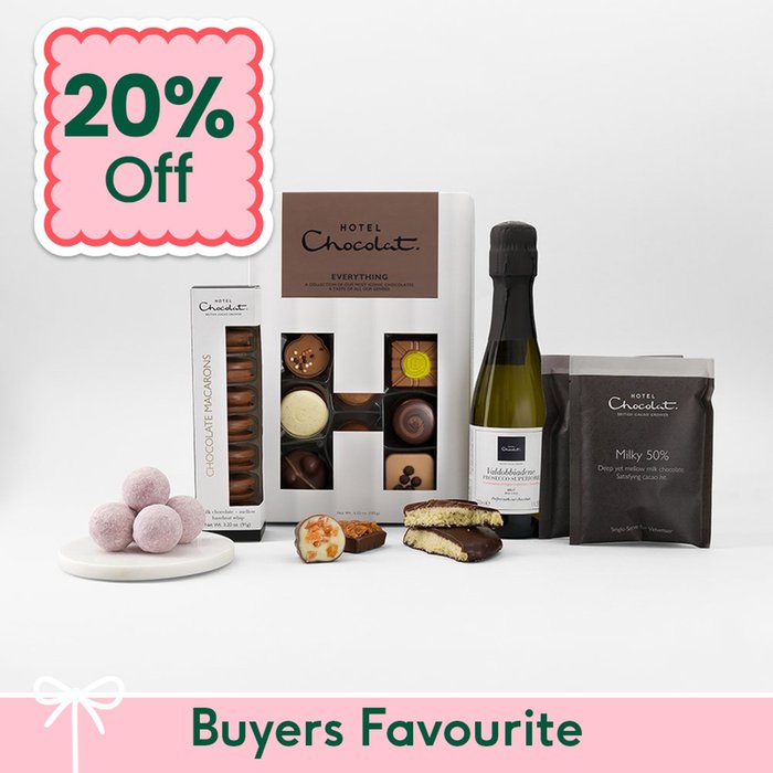 Hotel Chocolat Chocolate and Fizz Collection