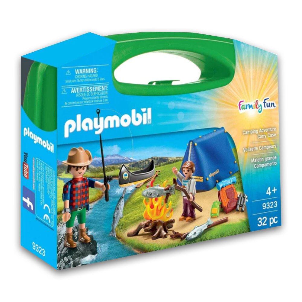 Moonpig Playmobil Camping Large Carry Case (9323) Toys & Games