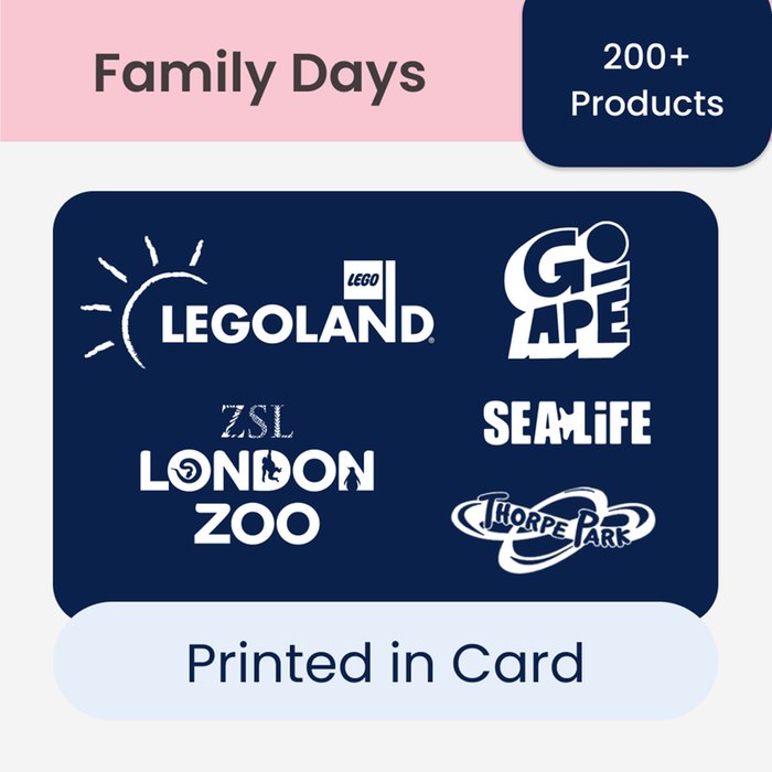 £150 Family Day Out Gift Voucher