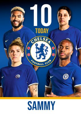10 Today Chelsea Football Club Birthday Card