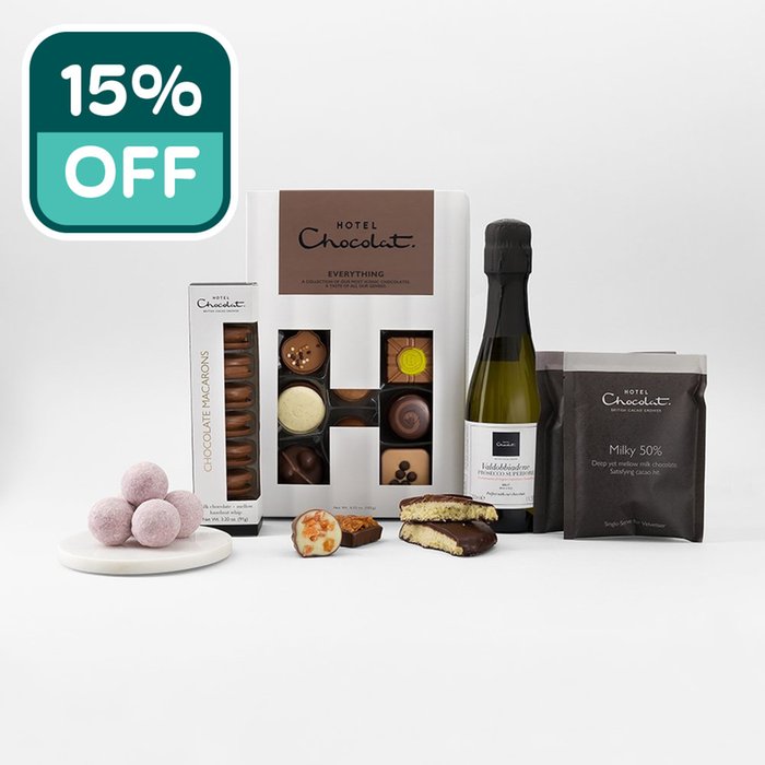 Hotel Chocolat Chocolate and Fizz Collection