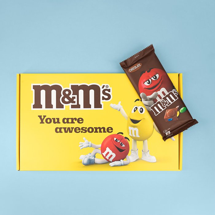 M&M's You're Awesome Box 4 Pack 165g