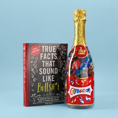 Celebrations Bottle & True Facts Book