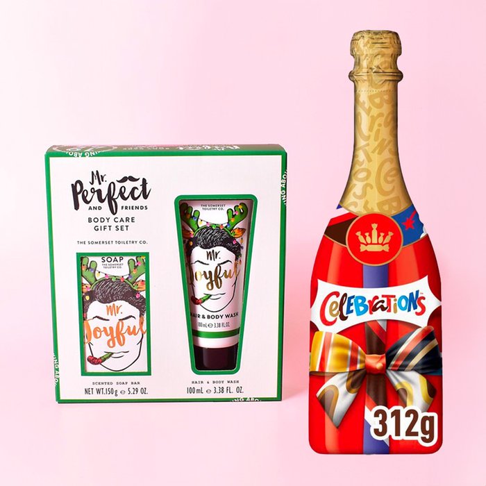 Mr Joyful & Celebrations Bottle Gift Set