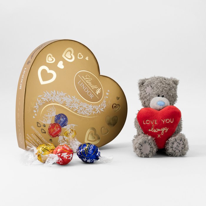 Tatty Teddy Love You Always Bear & Lindt Heart