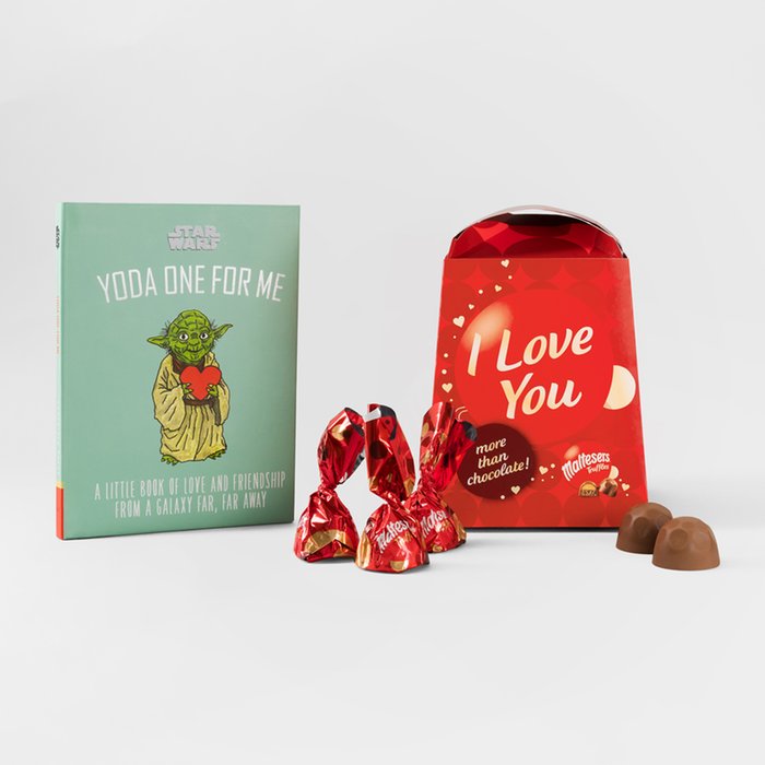 Yoda One Book & Maltesers I love you 200g