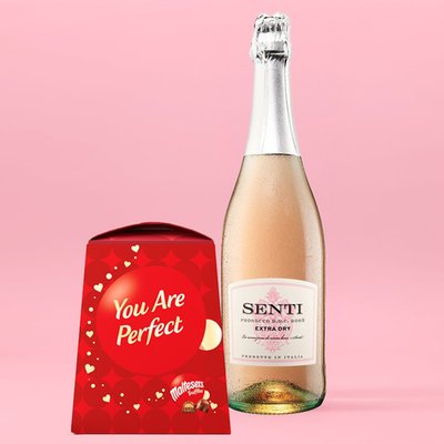 Matesers truffles 200g You Are Perfect & Senti Rose 75cl