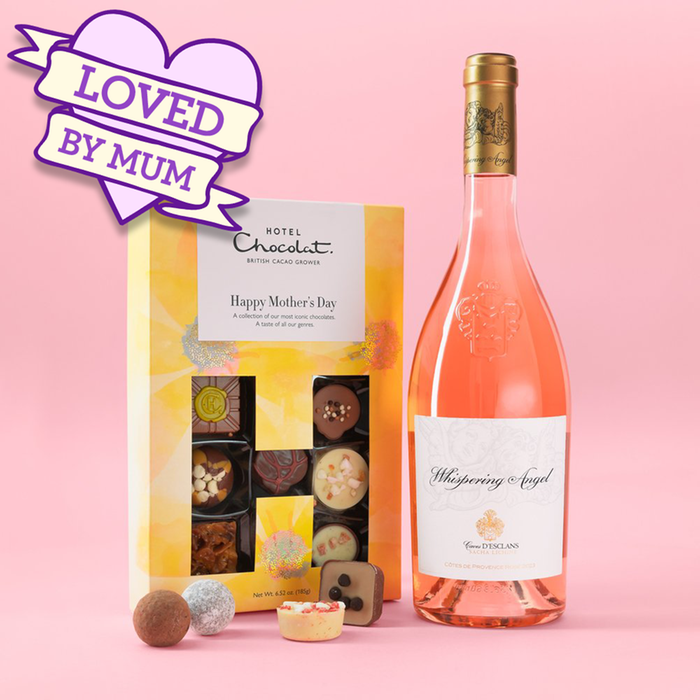 Hotel Chocolat & Whispering Angel Happy Mother's Day Gift Set